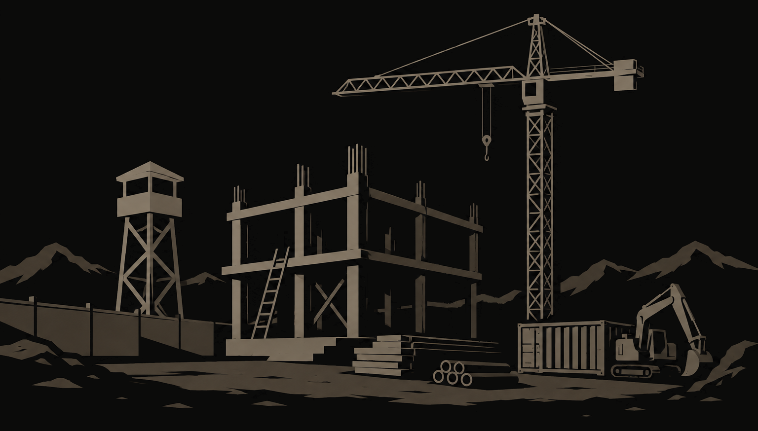 Outpost 909 Under Construction